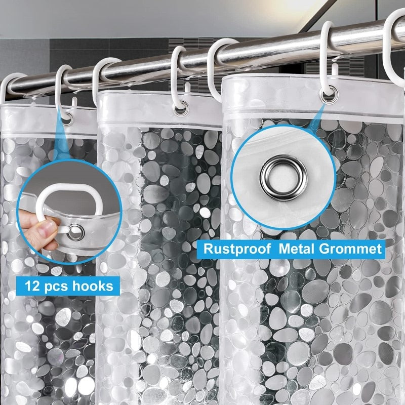 3D Shower Curtain
