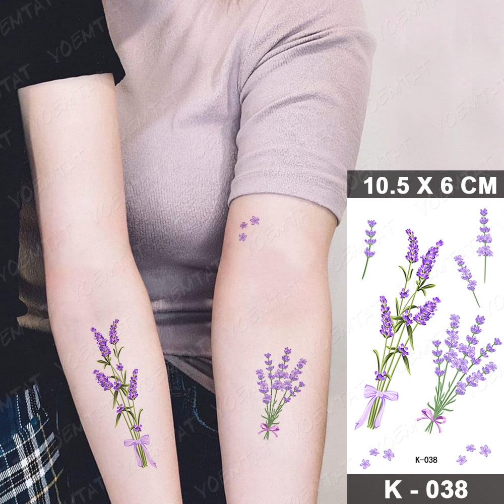 Butterfly Tattoo Waterproof Sticker