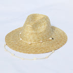 Seashells Beaded Straw Hats