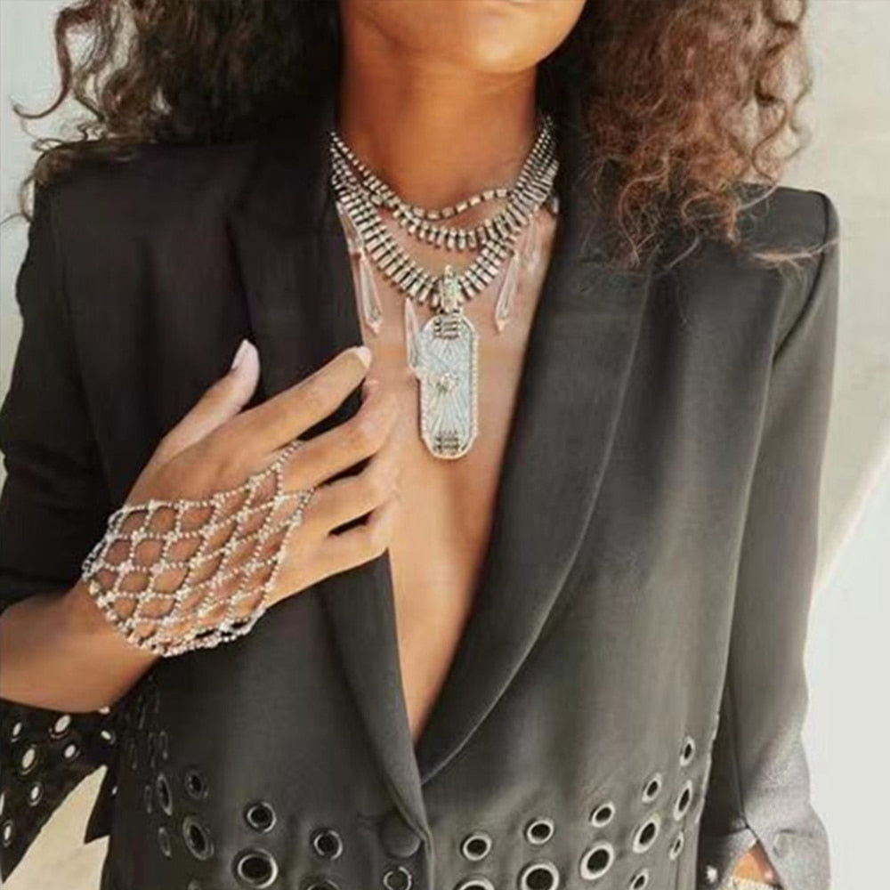 Rhinestone Bracelet Chain