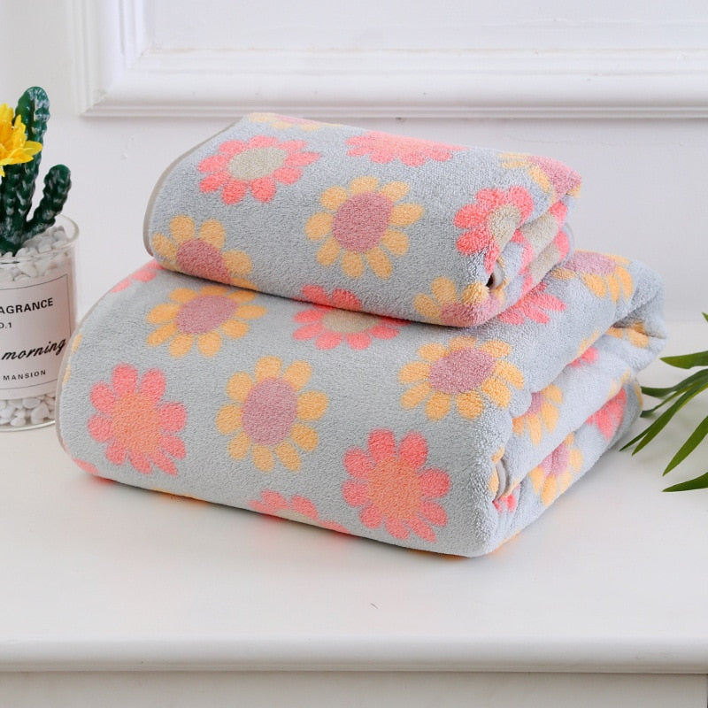 Microfiber Bathroom Towe