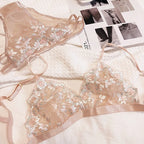 Pink Lace lingerie Set