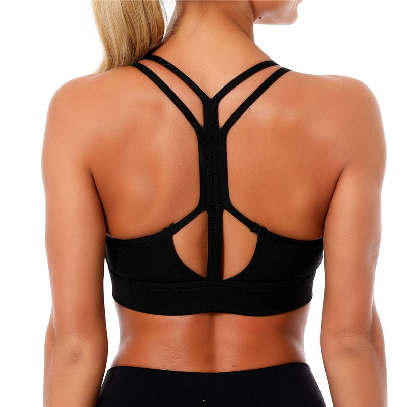 Solid Tank Top  Bra