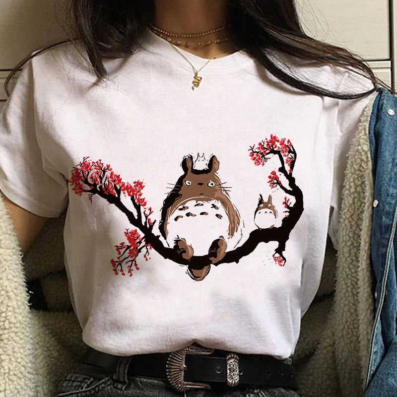 Studio Ghibli Spirited Away Print T-shirt Women