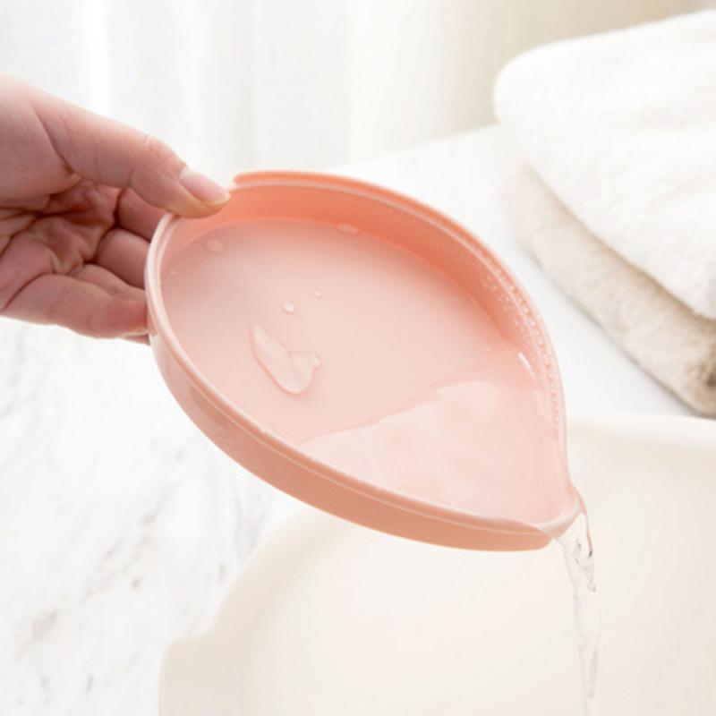 3 Colors Leaf Shape Soap Holder