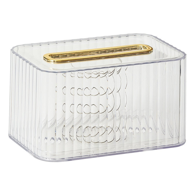Transparent Tissue Box