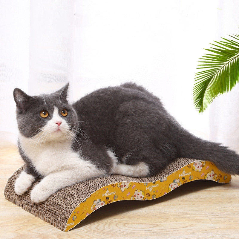M-Shape Corrugated Paper Cat Scratch