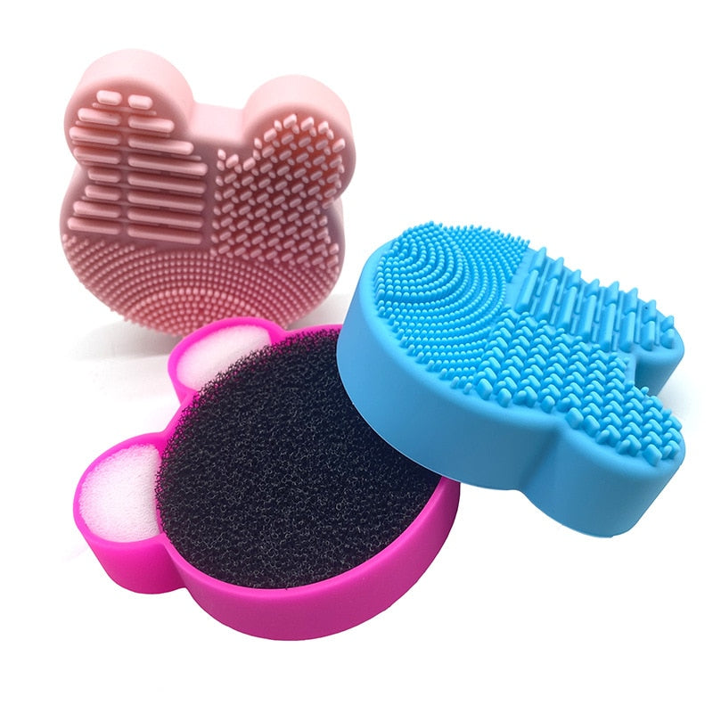 Pink Makeup Brush Cleaner