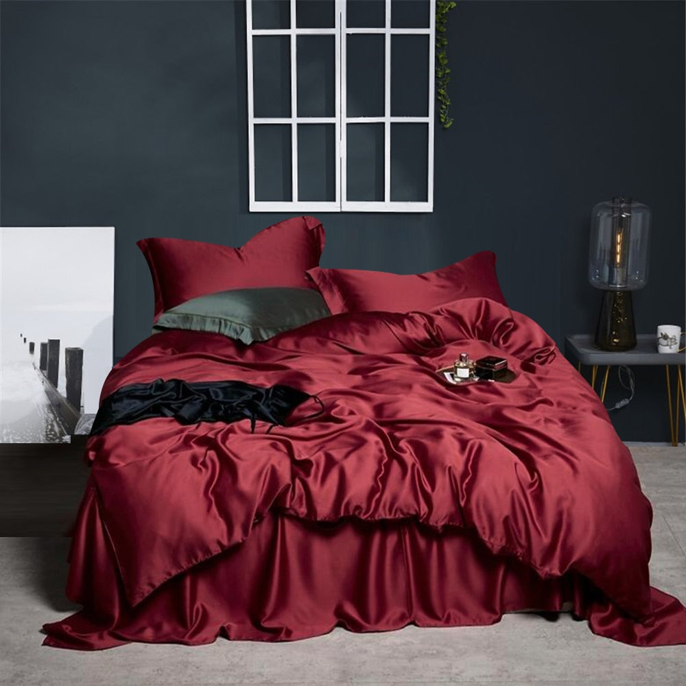 Nature 100% Silk Duvet Cover Bedding Set