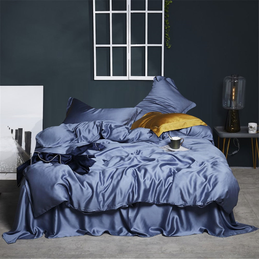 Nature 100% Silk Duvet Cover Bedding Set