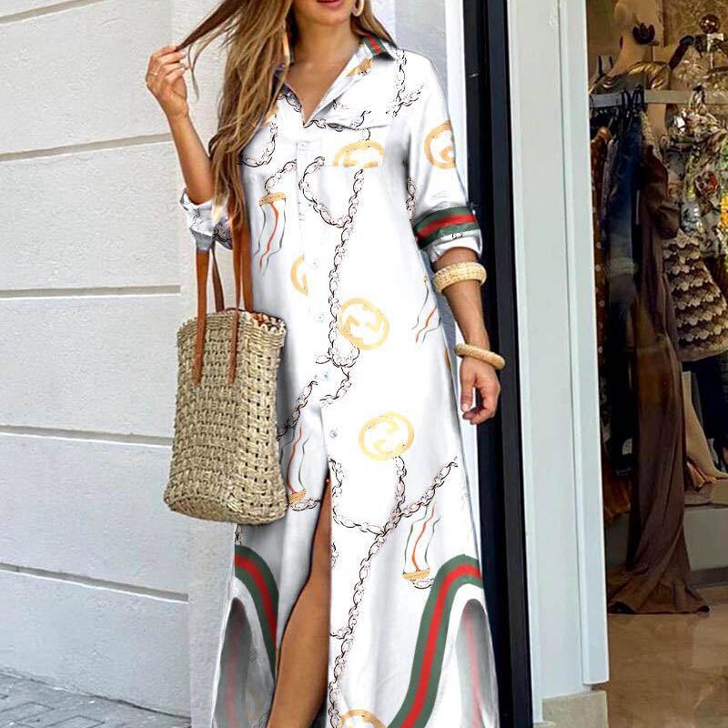 Long Shirt Dress Print
