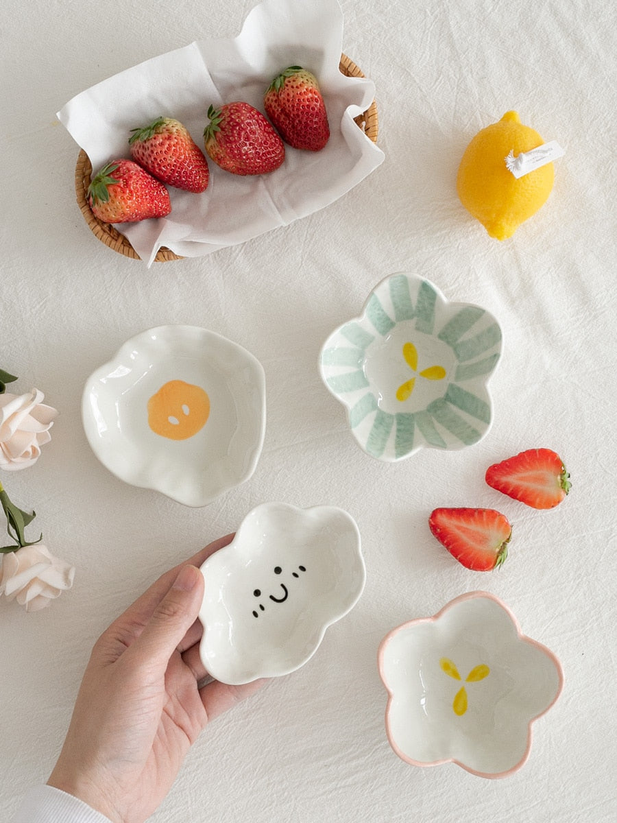 Cute Soy Sauce Seasoned Vinegar Dish