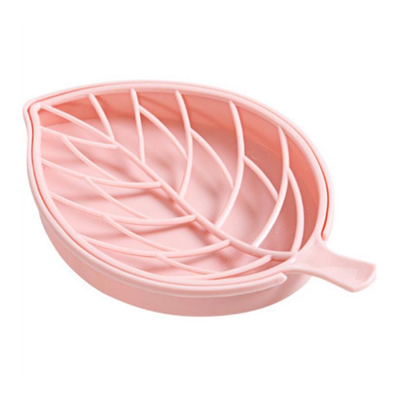 3 Colors Leaf Shape Soap Holder