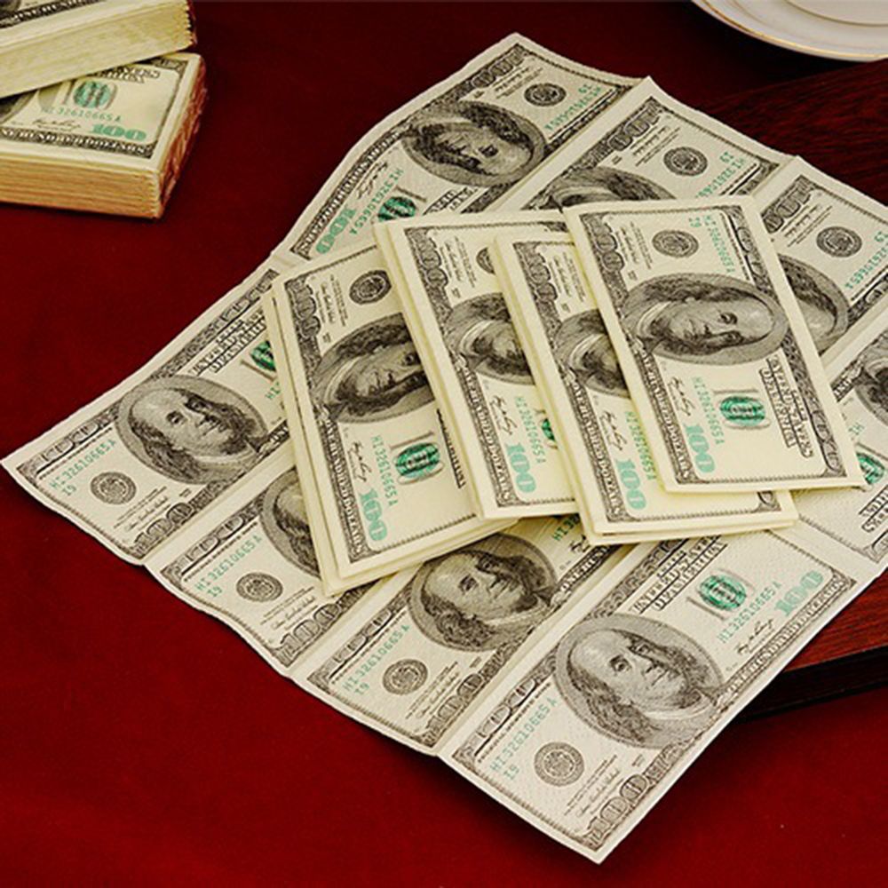100$ Napkin