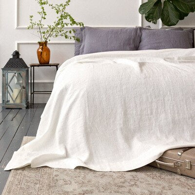 100% Linen Japan Style Bedding Sheet Set