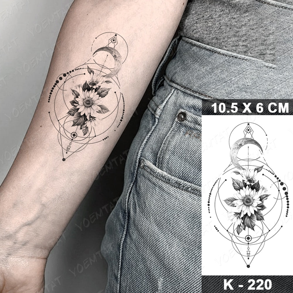 Butterfly Tattoo Waterproof Sticker