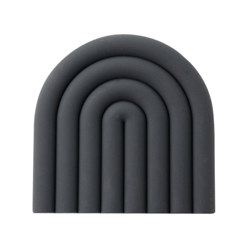 Rainbow Shape Silicone Heat Insulation Pad