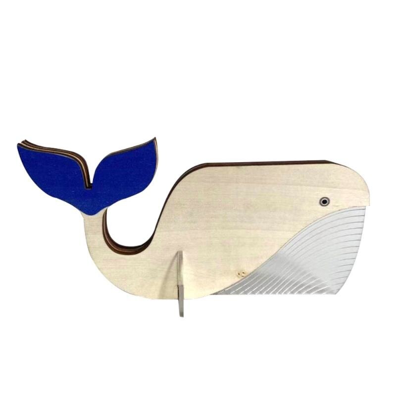 Animal Luminous Ornaments Wood Acrylic Table