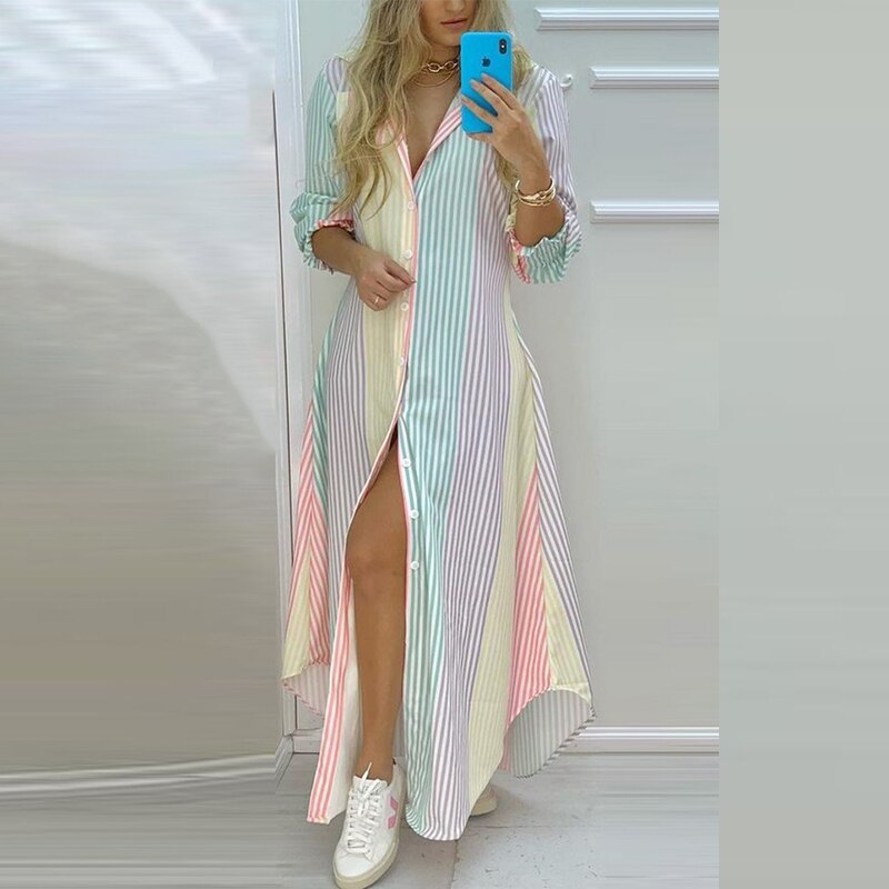 Long Shirt Dress Print