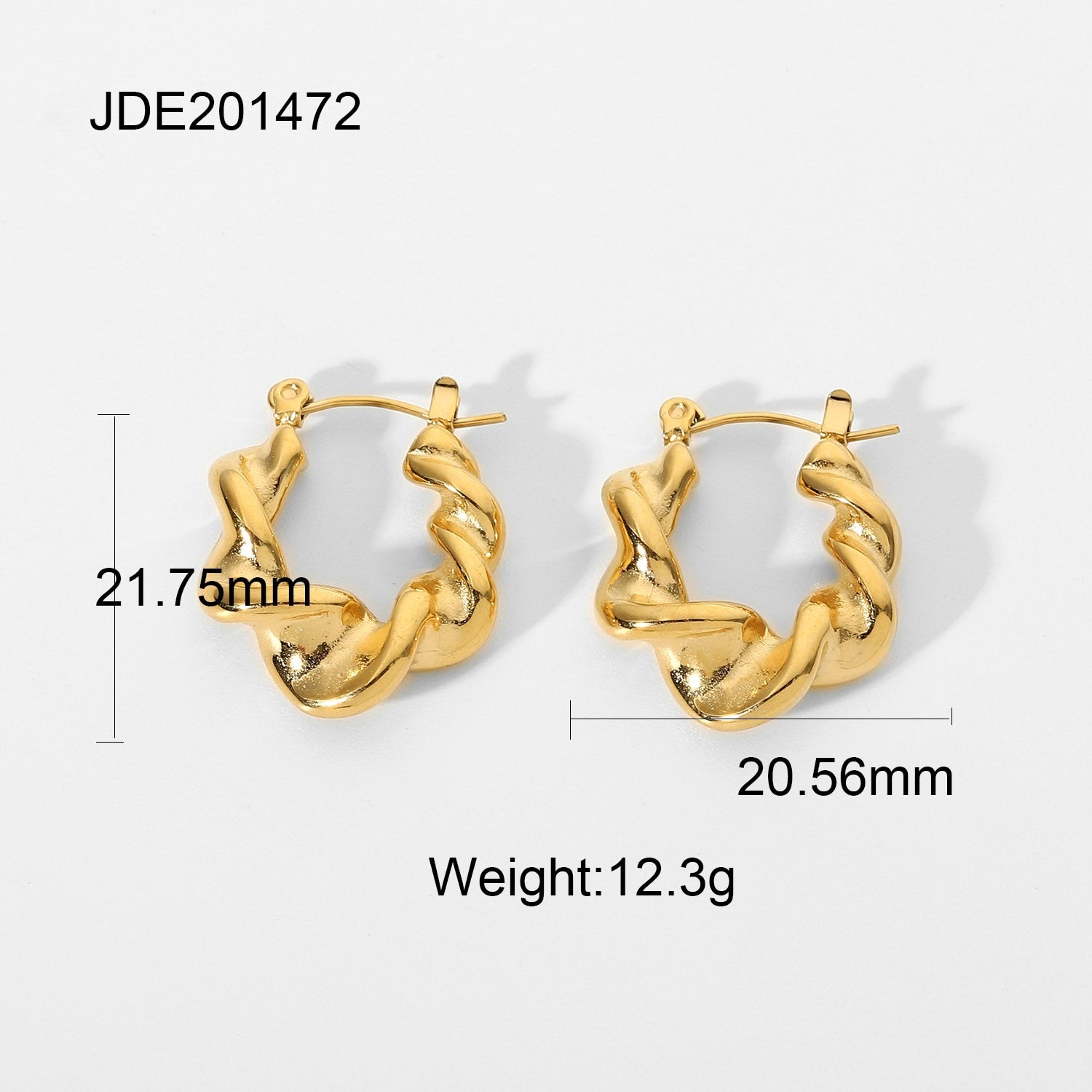 Chunky Hoop Earrings