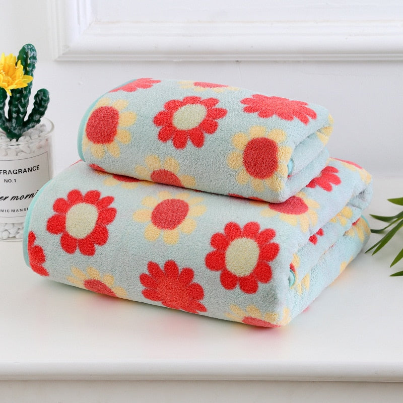 Microfiber Bathroom Towe