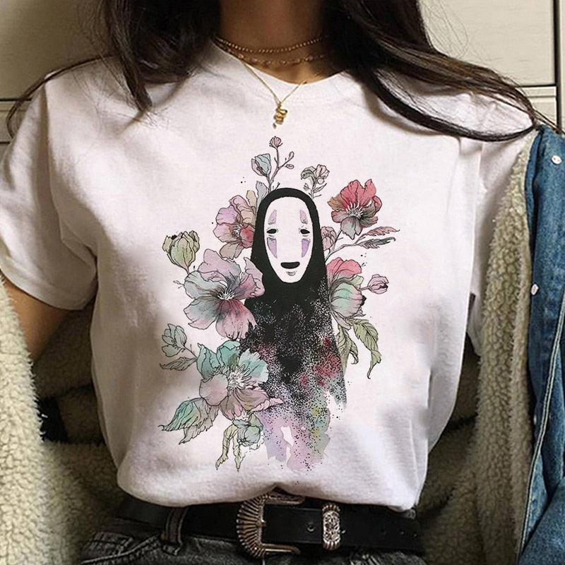 Studio Ghibli Spirited Away Print T-shirt Women