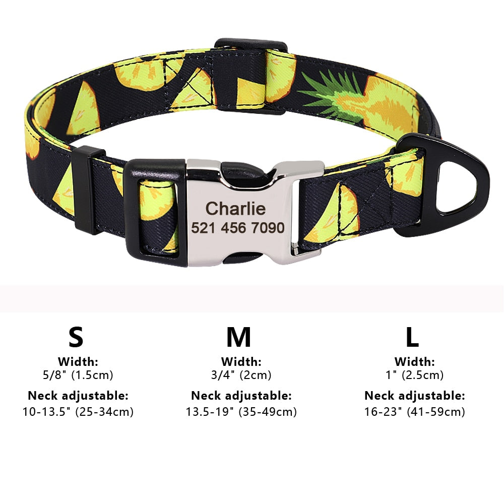 Dog Collar Print Personalized