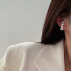 Pearl Ear Bone Ear Cuff Earrings