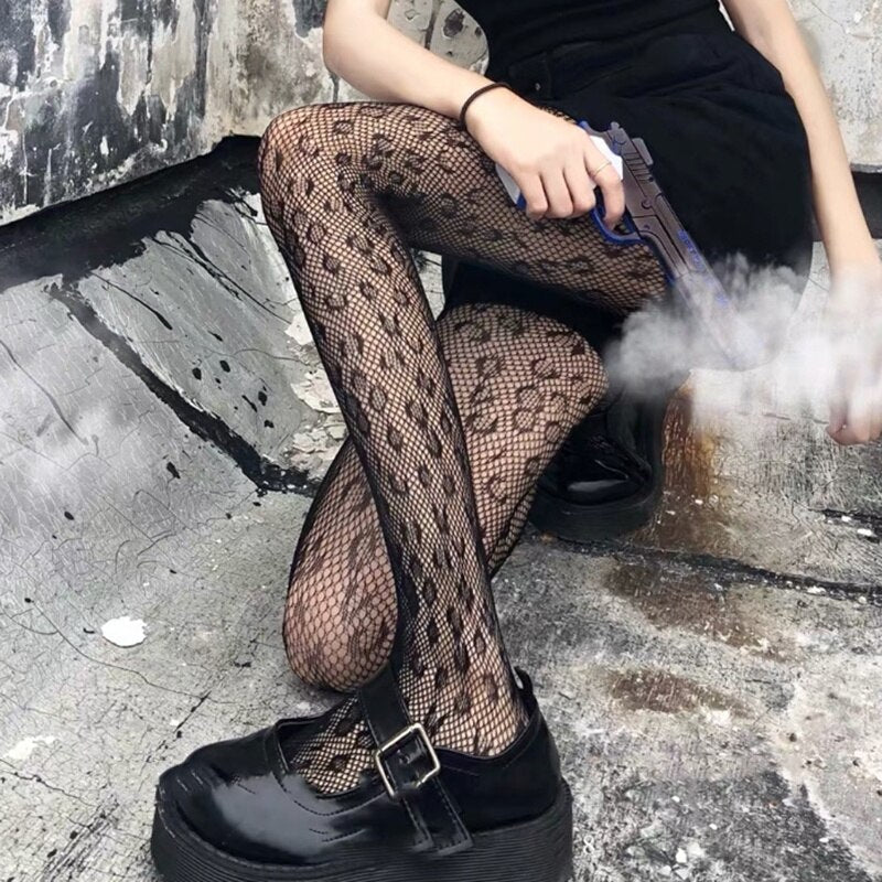 Tights Leopard Print Tights