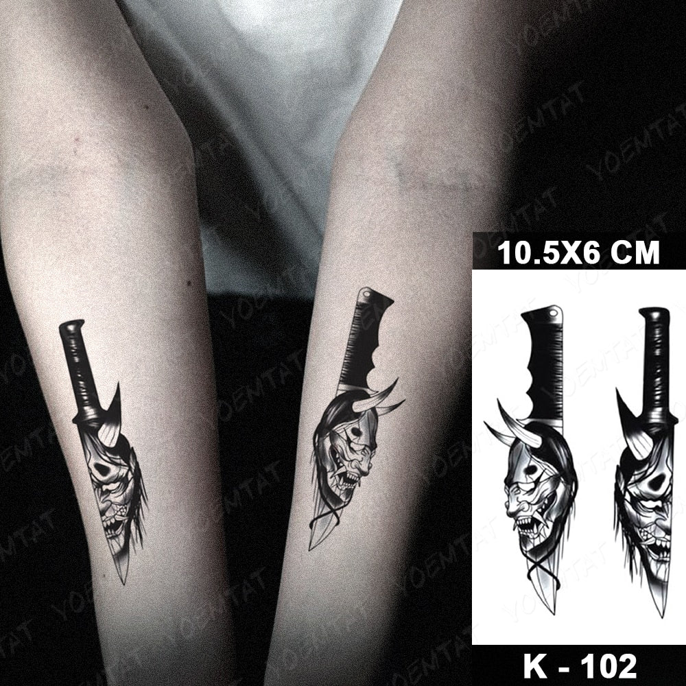 Butterfly Tattoo Waterproof Sticker