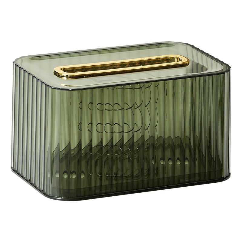Transparent Tissue Box
