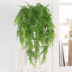1Pcs 80Cm Green Vine Silk Artificial Hanging Leaf