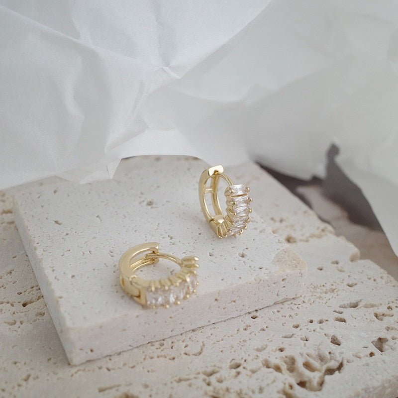 Geometric Hoop Earrings