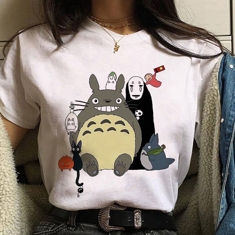 Studio Ghibli Spirited Away Print T-shirt Women