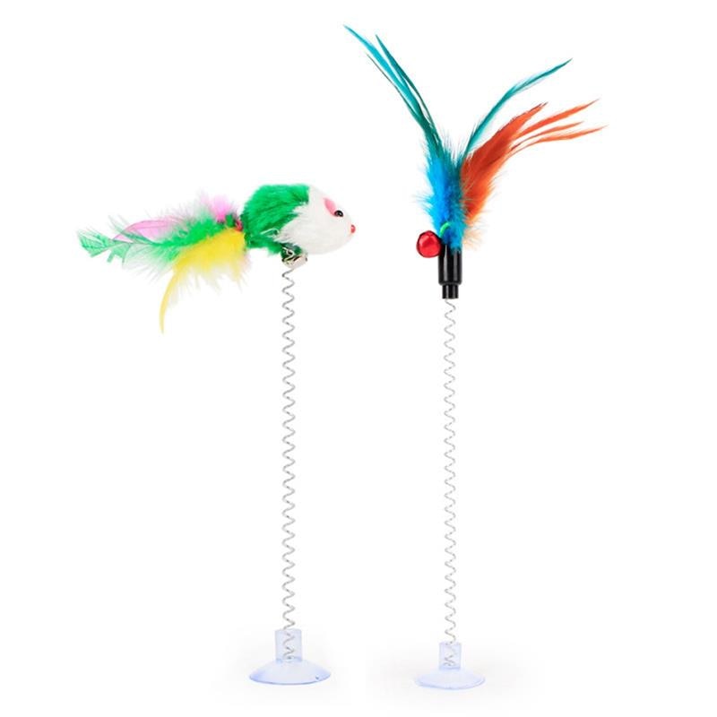 Cat Toys Mouse Feather