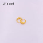 Small Hoop Gold Earrings