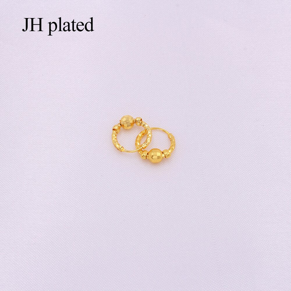 Small Hoop Gold Earrings