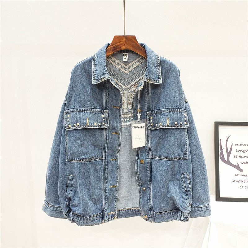 Boho Denim Jacket
