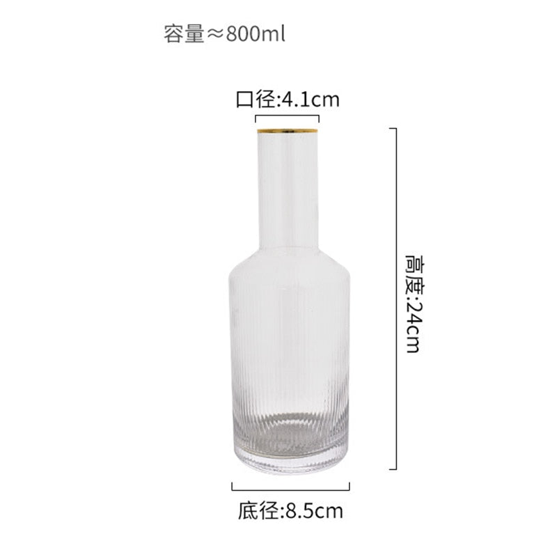 Glass Cocktail Set