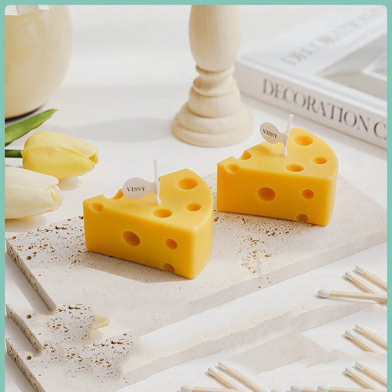 Handmade Aromatherapy Cheese Candles