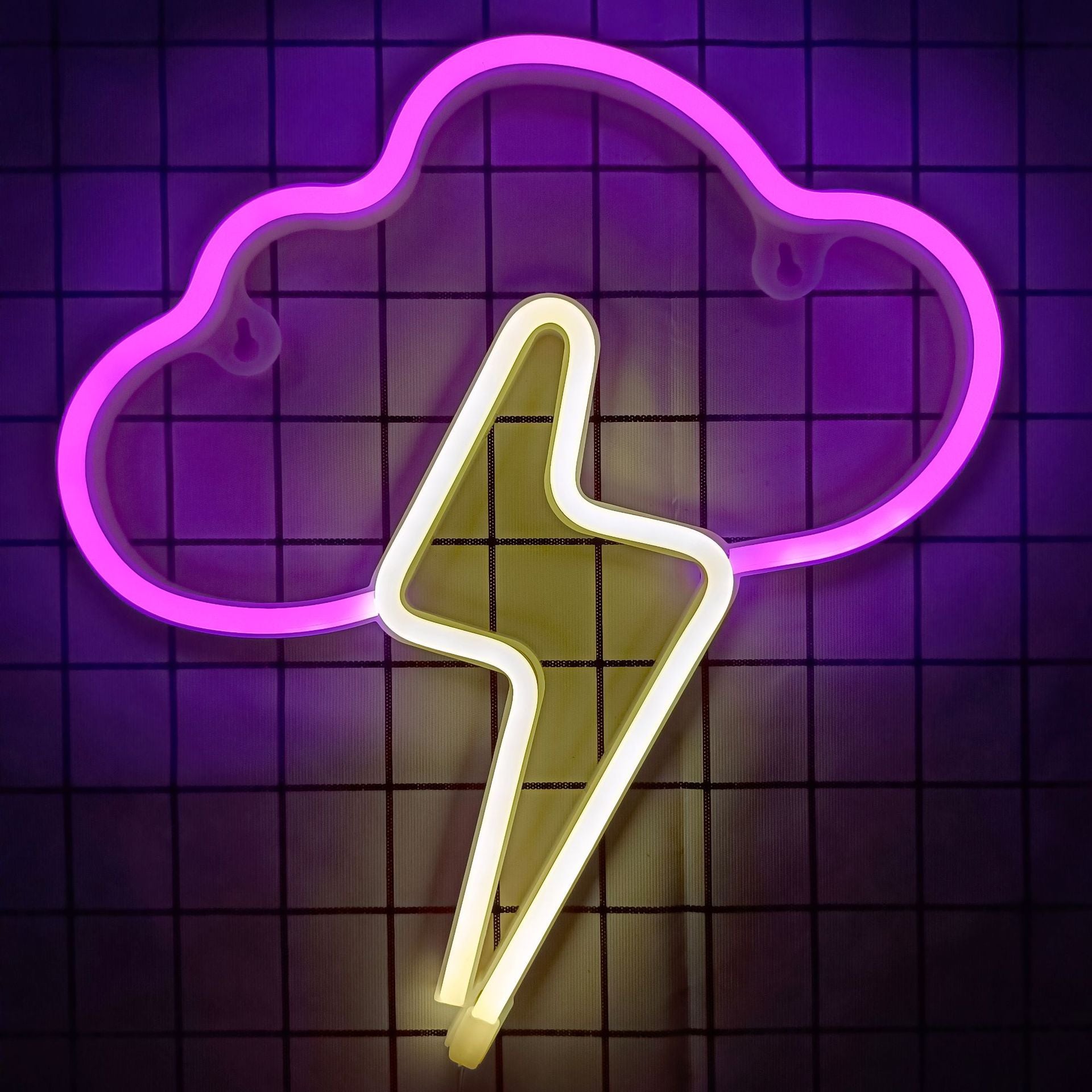Cloud and Lightning Led Neon Light