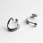 Stainless Steel Octopus Tentacles Earrings