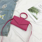 Diagonal Pu Leather Bag Pu