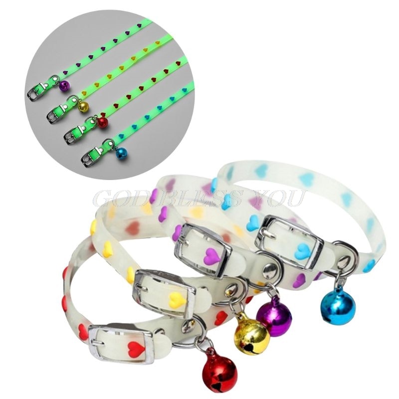 Glowing Collars With Bells