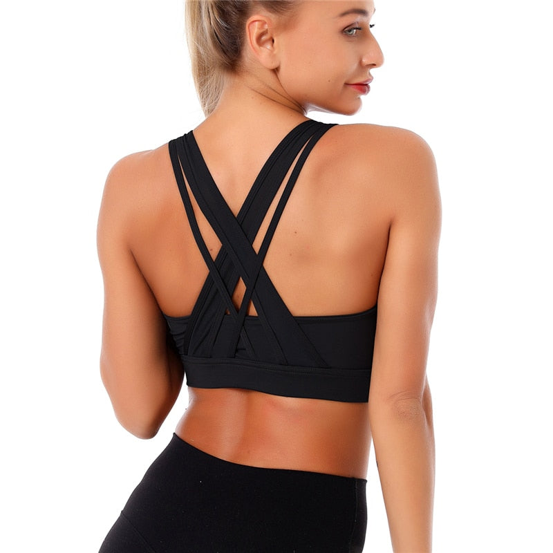 Solid Tank Top  Bra