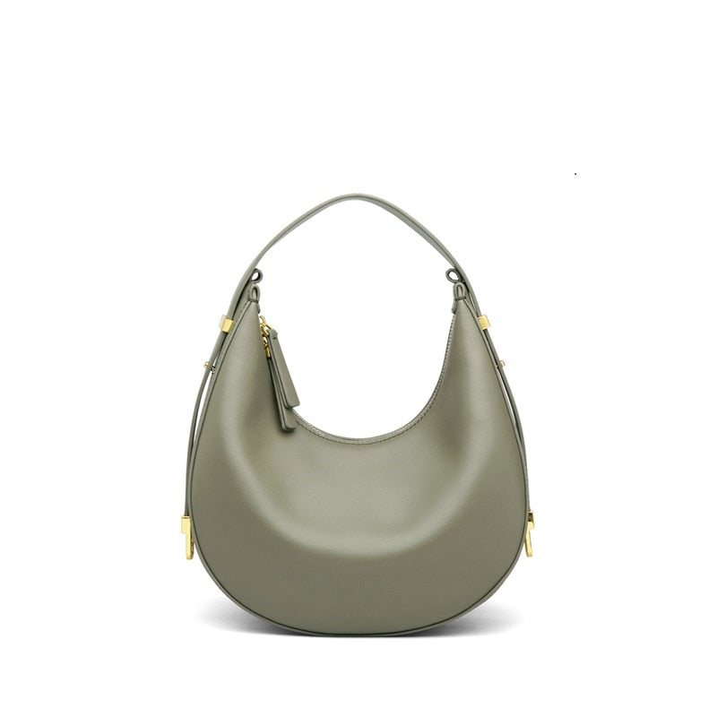 Leather Half Moon Bags