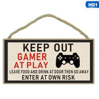 Keep Out Gamer At Play