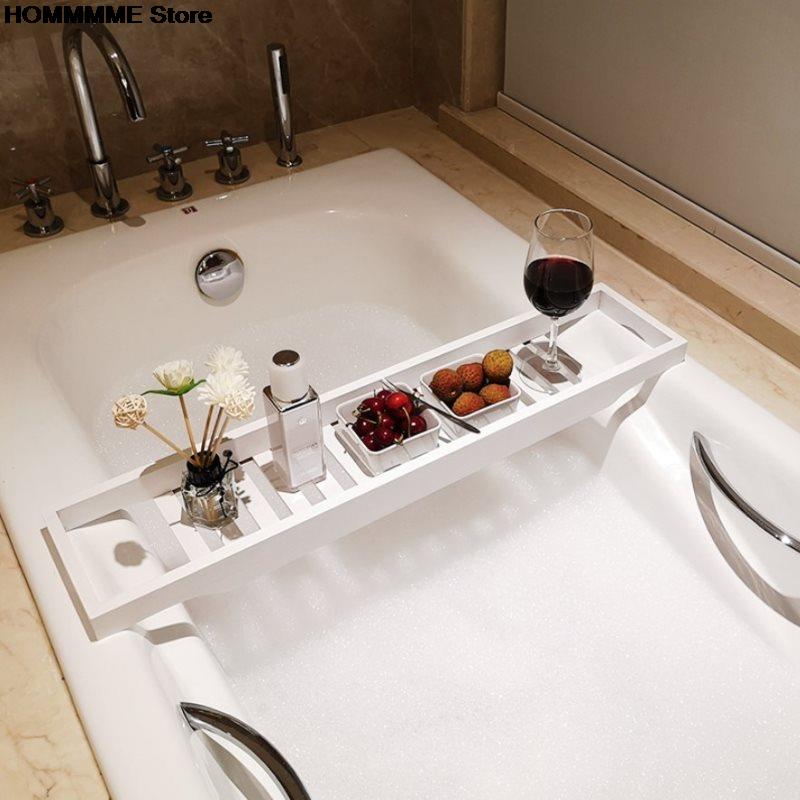 Bamboo Extension Bathtub Tray