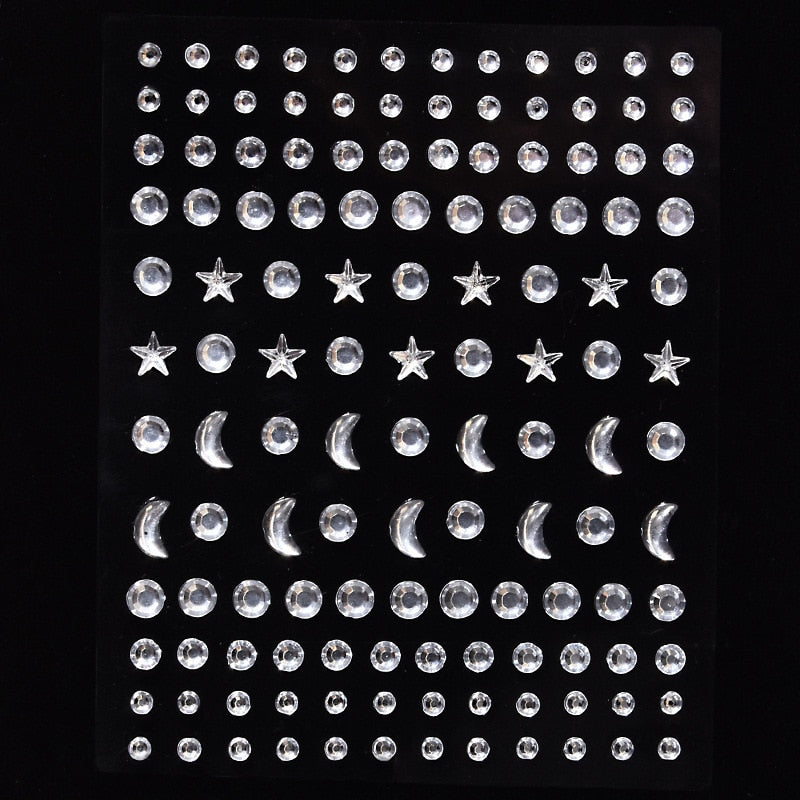 Party Rhinestone Makeup Sticker