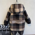 Plaid Pattern Coat